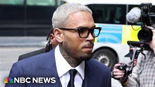 Chris Brown pleads not guilty to alleged London nightclub attack