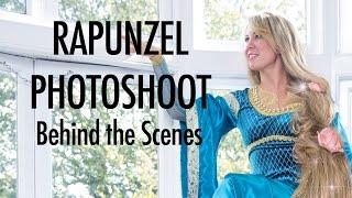 Rapunzel Photoshoot Behind the Scenes with Gareth Dix (GoPro Timelapse)