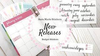 NEW Releases | Scripts & Expense Tracking | Sara Marie Stickers |