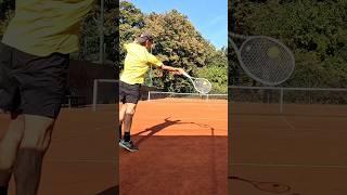 Sasha tennis - Ground strokes, attack and volley #tennis #tennisplayer #tennisvideo #gopro #4k