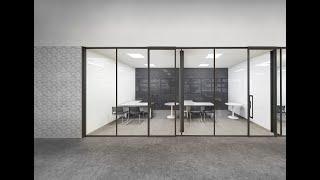 42# aluminum framed partition wall system