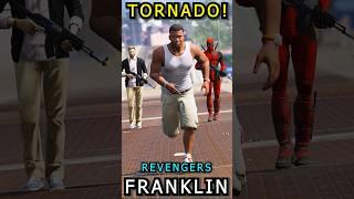 vicious Michael GTA 5 savin Dude Franklin kill Messi , Deadpool ,Iron Man #shorts #franklin #gta