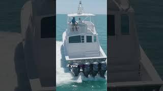 55 Sportfish Boat With Quad Yamaha Outboards - Custom Sportfish Boats