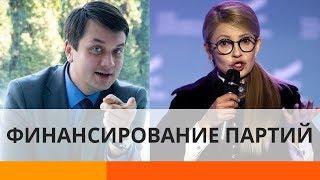 Украинцы платят партиям из собственных карманов. За что?