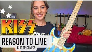 Reason to Live KISS Guitar Cover! Bruce Kulick!!