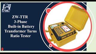 #130#  TTR  Test  Built-in Battery ZW160 #transformer #test  #battery #zhiwei