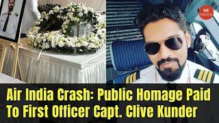 Clive Kunder | The Air India Pilot Who Fought Till The End | Nation Pays Tribute | AI 171 Crash