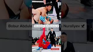 Bobur Abdulazizov-Shahbos Nabiyev #uzb #intervyusport #rek #shortvideo #shorts #mma #andijon