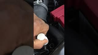 How to check the Mitsubishi Asx Automatic transmission cvt oil level