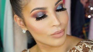 Glitter Eyeshadow New Years Eve  Makeup Tutorial