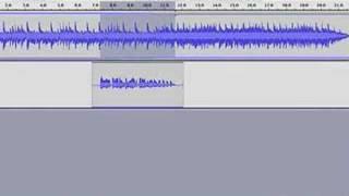 Smooth fade under with Audacity