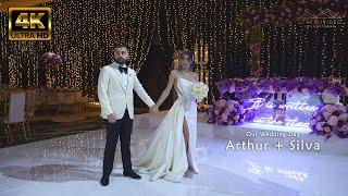 Arthur + Silva's Wedding 4K UHD Highlights at Landmark hall st Martyrs Armenian Church and Sunset Ma