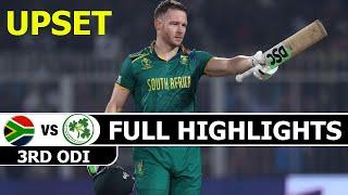 SOUTH AFRICA VS IRELAND 3RD ODI MATCH 2024 FULL HIGHLIGHTS | SA VS IRE