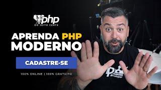 APRENDA PHP MODERNO E DO JEITO CERTO NESSA WEBSERIE GRATUITA | ROBSON V. LEITE