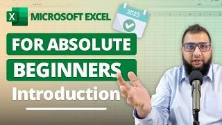 Class 01 - Why You Should Learn Excel (Even If You Never Use It) - Beginner's Introduction to Excel