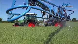 DynaJet TeeJet video-  opryskiwacz Lemken sprayer Dresden 2017