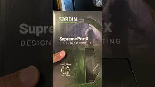 New hearing protection - Sordin #hearingprotection #targettraining