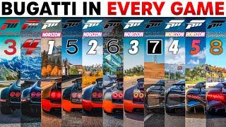 The Evolution of Every Bugatti in Every Forza Game | Have They Gotten Faster? (2009-2024)