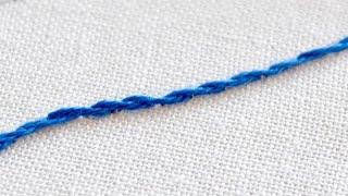 How to do stem stitch