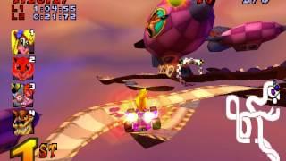 Crash Team Racing - Adventure Mode - Yellow Gem Cup
