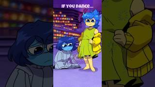 If you dance, I'll dance (My ver.) || Inside out 2 #insideout2 #animation #shorts