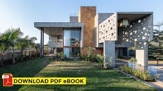 10,542 sq.ft Pixel House in Ahmedabad by The Grid Architects (Home Tour).