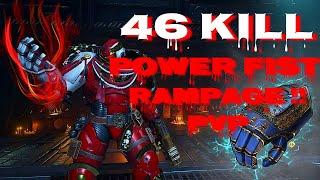 SPACE MARINE 2 - 46 KILL POWER FIST RAMPAGE!! MAX LEVEL ASSAULT PVP!!! (Melta Bomb Assist!)