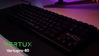 VERTUX  HyperSpeed Tenkeyless Mechanical Keyboard | VertuPro-80⌨