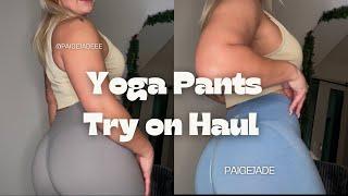 HOT YOGA PANTS TRY ON HAUL