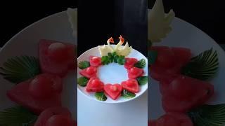 FastGrowthPlan#TrendyLifeGrowthStar#Watermelon and Radish Make this Duck Make Carving Cutting design