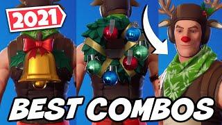 BEST COMBOS FOR THE RED-NOSED RANGER SKIN (WINTERFEST 2021 UPDATED)! - Fortnite