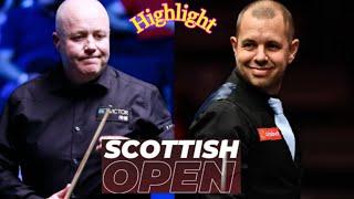 John Higgins vs Barry Hawkins Highlight Scottish Open 2024 snooker