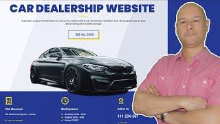 How to Make a Car Dealership Website | with Wordpress - 2021