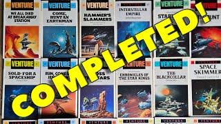 1980s Space Adventure!  Venture SF series - Full Collection overview