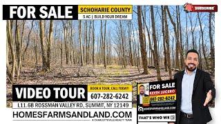5 Acres Near Burnt-Rossman State Forest | Summit, NY Land for Sale | Schoharie County Real Estate