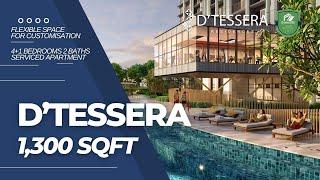 D'Tessera 1300sf Type B3 Showroom Tour