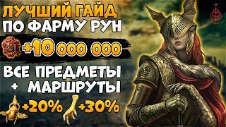 700 000 Рун за 1 Мин. + 15 000 каждые 5 сек., Маршруты и Предметы для Эффективного Фарма Elden RIng