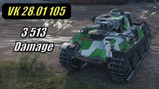 3,5K Damage with VK 28.01 105 - Safe Haven | World of Tanks | #3