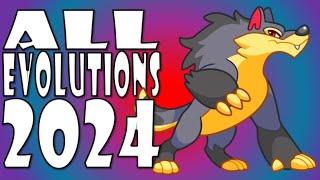 INSANE!!! ALL Pet Evolutions in 2024 in Prodigy Math!!!