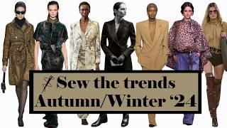 Autumn Winter 2024 - Sew the Trends