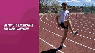 Josh Kerr 30 Minute Endurance Track Workout | NOW® Sports Hub