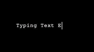 #Ae-64 Typing Text effects in Adobe after effects