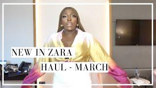 NEW IN ZARA TRY ON HAUL MARCH 2023 | MAXI SKIRT & DENIM TRENDS | TASHA ANTWI