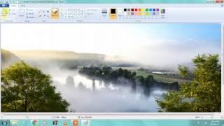 How to decrease picture size in paint without losing quality