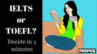 IELTS or TOEFL? Decide in 5 minutes