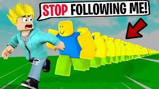 CAN WE BUILD LONGEST NOOB TRAINS In Roblox  Khaleel and Motu Gameplay