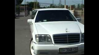 Лимузины в прокат в Одессе - Mercedes Benz W140 белый