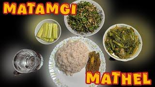 Nga makok ka hnggam ga thongba || Manipuri home cooking || Northeast Indian food