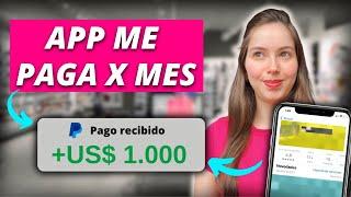 Así gané $1000 x mes con Aplicación para Ganar Dinero por internet desde casa