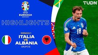 HIGHLIGHTS - Italia vs Albania | UEFA EURO 2024 - J1 | TUDN